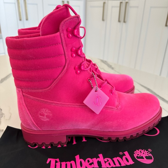 Timberland Men's Jimmy Choo x 6-Inch Puffer Boots - Picture 3 of 9